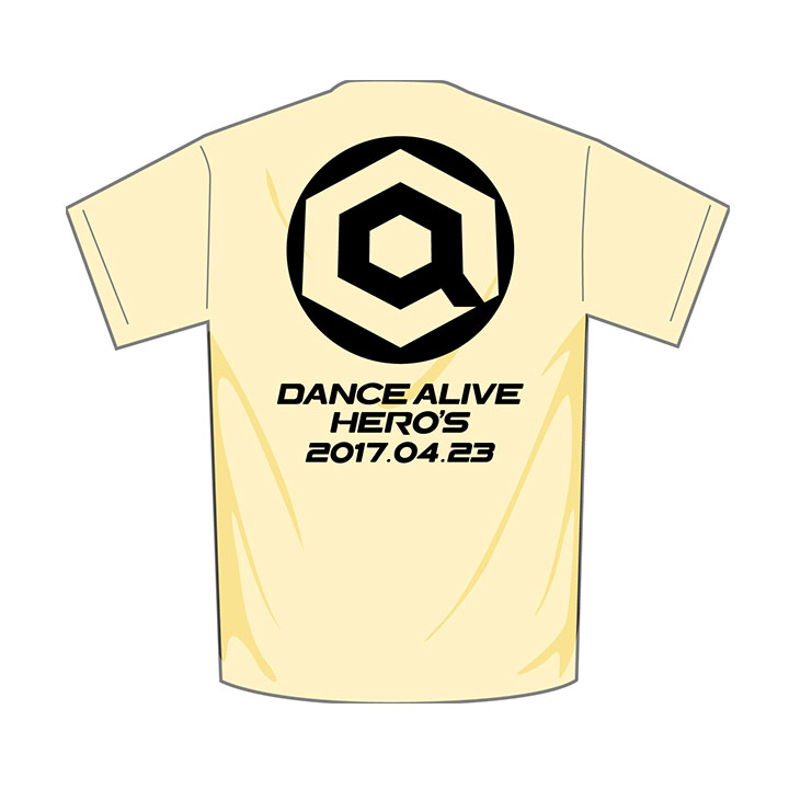 【限定販売】DANCE ALIVE HERO’S 2017記念Tシャツ第4弾発売!