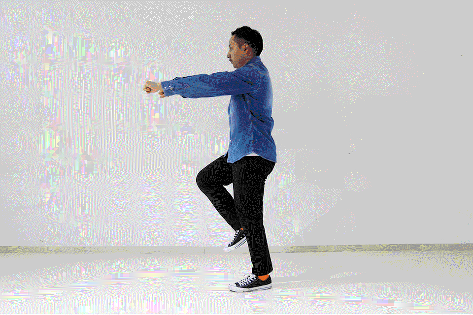 ランニングマンのやり方5