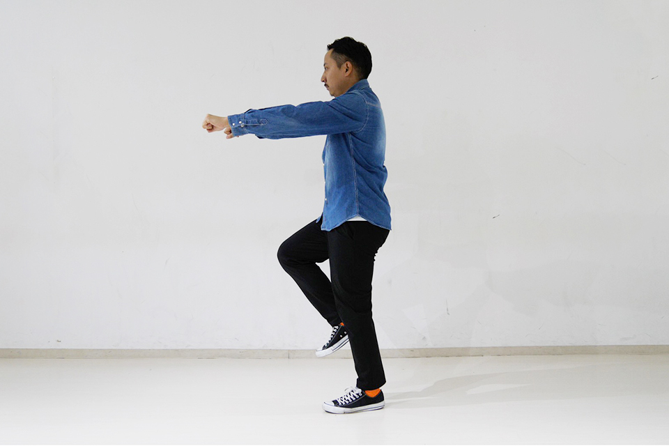 ランニングマンのやり方1