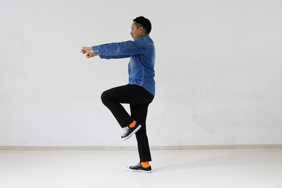 ランニングマンのやり方3