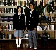 登美丘高校の制服 冬服