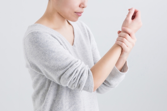 手首のストレッチ